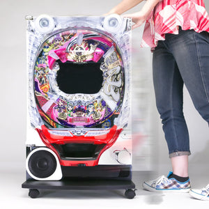 Fixed Stand for Pachinko With moving casters