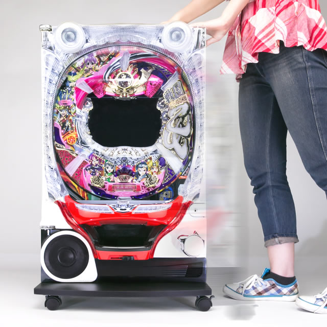 Fixed Stand for Pachinko With moving casters